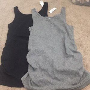 Maternity fitted tanks NWT selling both together